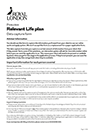 Relevant Life Plan data capture form